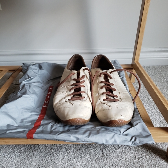 PRADA Tan and Brown Shoes - Picture 8 of 9